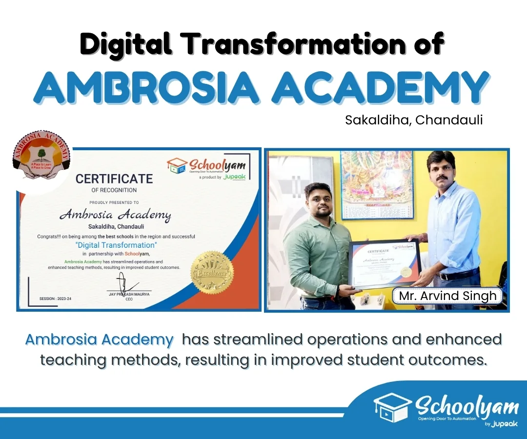 Digital transformation recognition for Ambrosia Academy