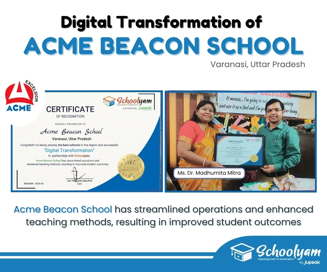 Digital transformation recognition for Dalimss Sunbeam School, partner school 6