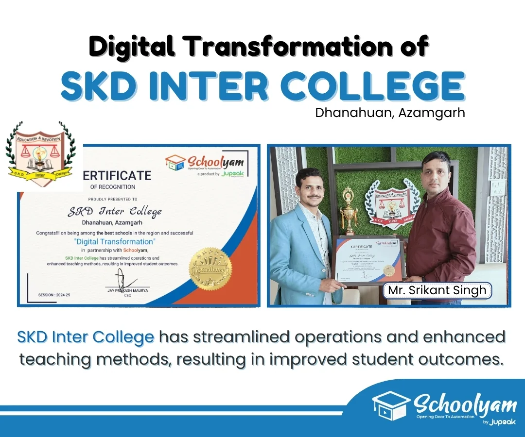 Digital transformation recognition for SKD Inter College