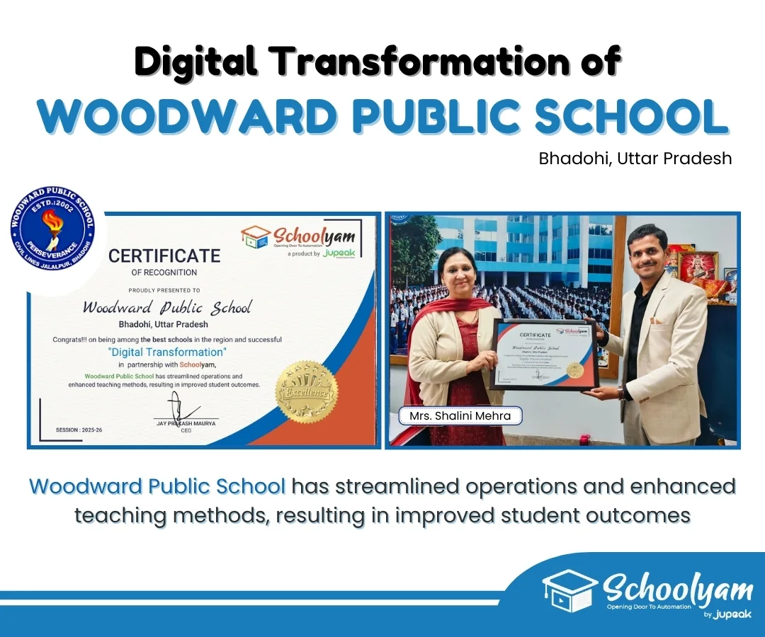 Digital transformation recognition for Woodward Public School